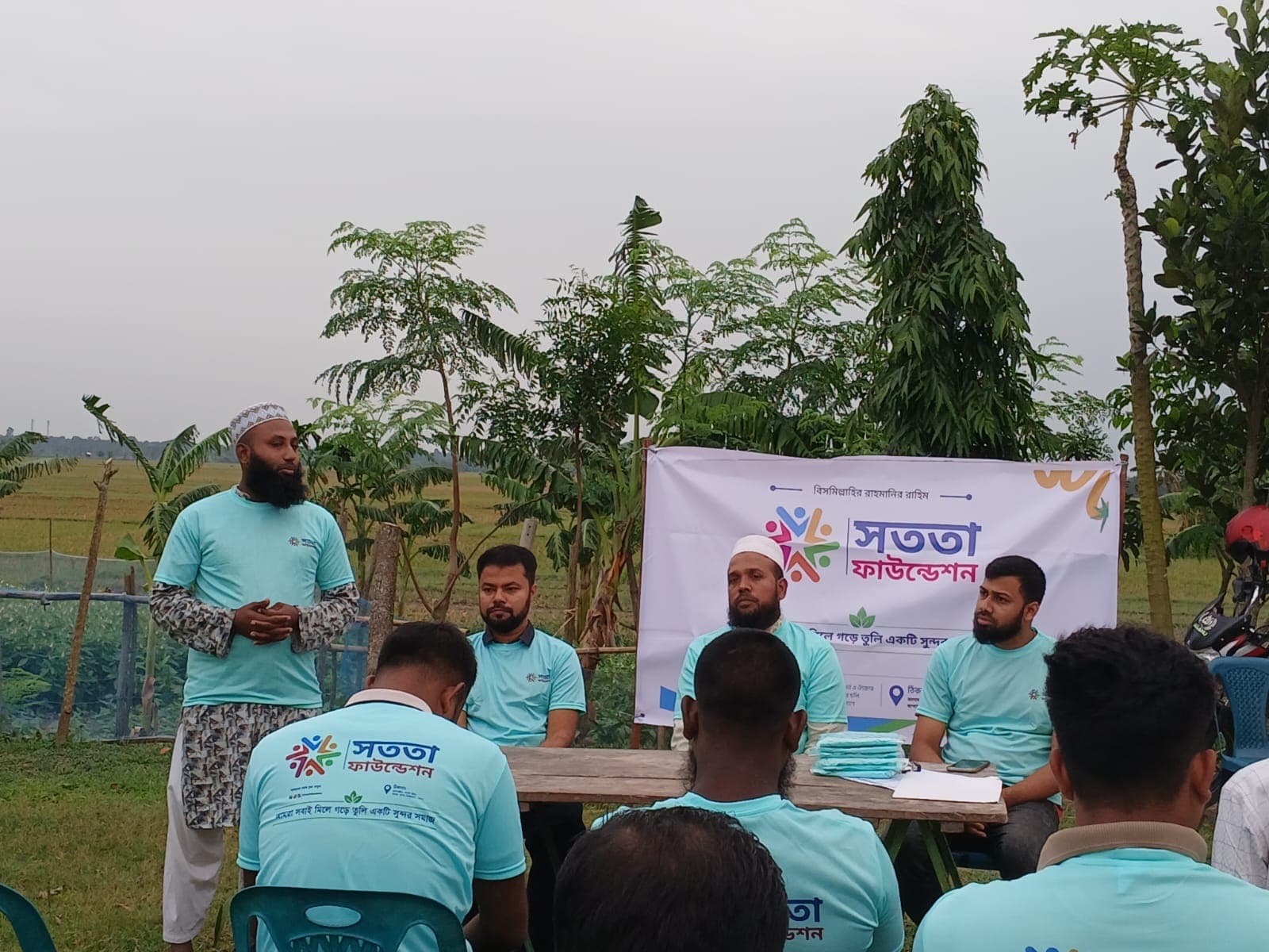 স্বেচ্ছাসেবী দলের বার্ষিক সভা অনুষ্ঠিত
